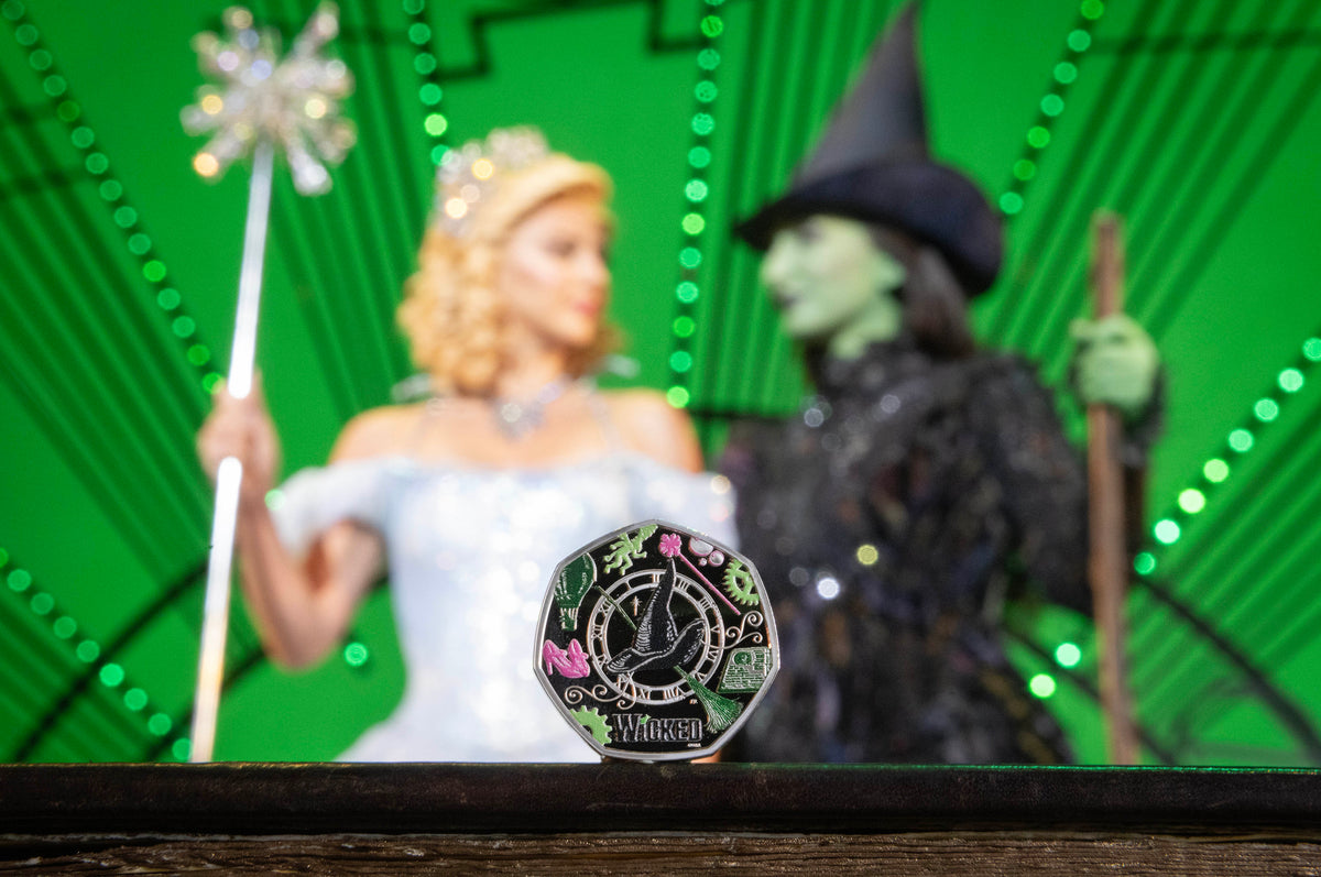 The Royal Mint Releases Limited-Edition Wicked 50p Coin!