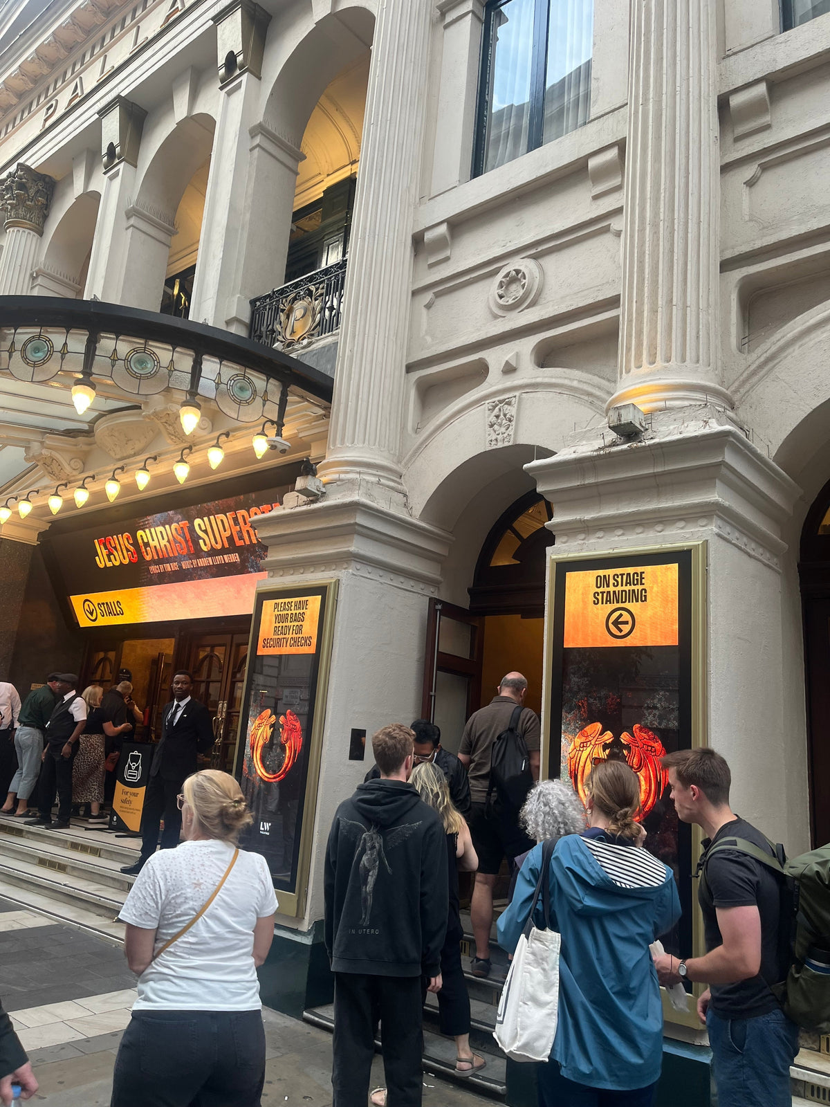 Jesus Christ Superstar at the London Palladium – The On-Stage Experience